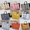 CC Torby List Luksusowe torebki Fashion Canvas Bag Women Tote Brand Ch Kobieta haftowane designerskie torebki damskie zakupy plecak krzyżowy DCVP