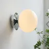 Vägglampa LED -glas minimalistiska rosa bolldekorationsljus för sovrum sovrum vardagsrum backwall entré belysning