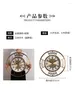 Orologi da parete Semplice orologio cinese Soggiorno Moda Metallo Silenzioso Retro Lusso al quarzo