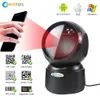 Highspeed Barcode Scanner Image Platform Desktop 1D 2D QR code reader USB Omnidirectional 240318