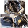 디자이너 토트 가방 CC 버킷 숄더백 소녀 진짜 가죽 골드 또는 실버 체인 드로우 스트링 여성 작은 핸드백 저렴한 브랜드 HNED