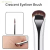 Croissant Eyeliner Brush Draw Eyeliner Eye et Ctour Outils de maquillage Mise à niveau Demi-rond Crescent Blade Eye Liner Maquillage Brush Thin K5wr #