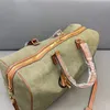 designerka torba podróżna luksusowa torba na jamę „torebki” torebki o dużej pojemności bagażowej torby płócienne duża torebka unisex odłączona skórzana