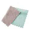 Губки, подушечки для мытья посуды, 5 шт., двухсторонние полотенца из кораллового флиса с тиснением, мягкие впитывающие, не осыпающиеся - идеальная уборка кухни Hz008 Ot8Bs