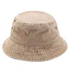 Breda breim hattar hink fashionabla casual sun hink hatt sommar kvinnor bred vikbar UV -resistent platt fiskare Panama Gorro Pescador Buckets 24323