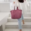 Bolsa de sacos de viagem à prova d'água de embalagem de armazenamento de armazenamento de nylon Duffle para roupas de carrinho dobrável