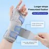 Andningsbar handledsstöd Professionell splint Brace Protector Band Arthritis Carpal Tunnel Hand Sprain Tendinitis Armband 240318