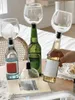 Wine Glasses Red Glass With Silicome Drink Directly From Bottle Cup