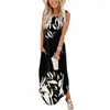 Casual Dresses Women's Midi Dress Women Loose Sundress Long Sleeveless Split Maxi Formal For Sexy Elegant