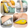 Oreillers de massage pour le cou Oreiller de massage électrique portable pour la taille lombaire et les voyages en voiture et au bureau Masajeador dor no pescoo Wedge Pillow 240322