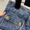 Varumärkes Shorts Designer Pants Women Shorts Spring Womens Fashion Logo Make Old Jeans Pants Elegant Broken Denim Jean 23 mars
