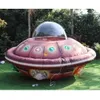 6mD (20 pieds) avec ventilateur, ballon à Air gonflable géant personnalisé, soucoupe volante, vaisseau spatial UFO pour la publicité d'événements