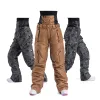 Costumes pantalons de Ski hommes femmes en plein air coupe-vent imperméable chaud Couple neige pantalon hiver Ski Snowboard pantalon de haute qualité