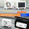 Désodorisant de voiture Énergie solaire auto rotatif désodorisant de voiture climatiseur boîte de parfum parfum de voiture auto clip intérieur de voiture 24323