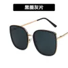 2 Stück Mode Luxus Designer weiße Sonnenbrille Damen Street Photo Box 2020 neue koreanische Ins rundes Gesicht Anti-Ultraviolett-Netz rote Sonnenbrille