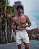 Herren-Shorts, Herren-Fitness-Shorts, Fitnessstudio, Training, atmungsaktiv, schnell trocknend, Sportbekleidung, Joggen, neue Strandsport-Shorts, Herren-Sporthose 24323