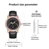 Pintime/Pinshi Live Business Fashion Mens Watch Waterproof Glow Belt Quartz Watch