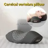 Oreillers de massage du cou Oreiller de massage du cou Masseur cervical Dispositif de traction de la colonne vertébrale Oreiller de massage du cou des épaules Vibration Compresse chaude Soins de santé 24322