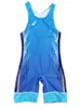 Drukuj kombinezon zapaśniczy Trening Freestyle Trening Wrestling Suit Dzieci Nylon High Enterning Wrestling Rus 240301