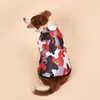 Dog Apparel Pet Clothes Winter Cotton Coat Camouflage Plus Velvet Thick Jacket Warm Vest