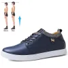 Boots Casual Elevator Shoes Men Height Increase Shoes Man Leather Sneakers Heightening Sports Fashion Insole 8cm Taller Shoes