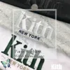 Kith camiseta homem bordado kith camiseta 3xl oversize homens mulheres nova york t camisa de alta qualidade 2024 verão topos camisetas 370