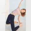 Cloud Sense Cd Light Naked LL Yoga-Hose, Leggings, hohe Taille, pfirsichfarbene Hüftstrumpfhose für Damen