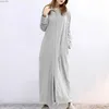 Ubrania domowe Spojrzenie z kapturem dla kobiet w jesieni i zimowej lekkiej i ciepłej długiej piżamie dla kobiet w piżamie2403