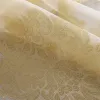 Curtains {Byetee} Yellow Curtain For Living Room Jacquared Sheer Tulle for Kitchen Door Organza Bedroom Curtains Voile