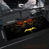 Tapis de souris grand tapis de souris Gamer accessoires de bureau pour les joueurs armoire de jeu tapis de bureau Anime Mause Batmans Logo tapis de souris Xxl Pc tapis clavier