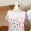 Vêtements pour chiens Vêtements à motifs de fleurs Chemise pour animaux de compagnie pour petits chiens Costume de chiot de printemps Costume de chat imprimé mignon Chihuahua Tenues