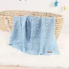 Blankets Quality Baby Blanket Swaddling Born Thermal Soft Fleece Winter Solid Bedding Cotton Quilt Infant Swaddle Wrap