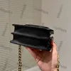 أكياس CC فاخرة العلامة التجارية الكتف 23C المرأة الغرور الكلاسيكية MINI MUTI POCHETTE WALLET حقيبة تجميلية مع الله المعادن تشاي ietlu