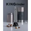 Tools KINGrinder K 4 Iron Grey Manual Hand Coffee Grinder 240 Adjustable Grind Settings for Aeropress, French Press, Drip Coffee