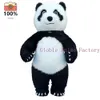 Trajes da mascote 2.6m rússia panda gigante urso polar festa boneca de pelúcia iatable traje da mascote 260cm