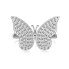 vimtage diamant or papillon bagues de créateur pour femmes fête 925 bague en argent sterling femme bijoux de luxe tenue quotidienne voyage plage rencontres boîte cadeau taille 6-9