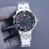 Titanuhr AAAAA Hochwertige Herrenuhren Omg 8215automatisches Maschinenwerk 42mm Classics Diving Sapphire Mirror Montredelu 40