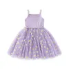 Girl's Dresses Ma baby 6M-4Y toddler baby girl Tutu dress sheer party birthday girl summer sunshine beach holiday clothing 24323