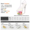 Sandali pole dance color ball palla loccia donna scarpe estate sandali trasparenti sandali sexy tacchi super alti modelli modelli sandali femminili sandali