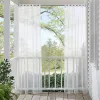 Cortinas ao ar livre à prova dwaterproof água pátio cortinas de janela para pavilhão terraço jardim varanda sol sala cortina para puerta exterior