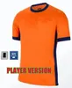 2024 Holandia Memphis Soccer Holland Club Jersey Jong Virgil Dumfries Bergvijn koszulka Klaassen Blind de Ligt Men Wersja gracza
