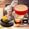 Hot Ronde Siliconen Mal Anti-aanbak Bakvorm Laag Cake Mousse Fondant Cilinder Mal Voor Gebak Bakvormen Keuken Accessoires