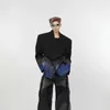 メンズスーツRY01ファッションコートジャケット2024滑走路高級ヨーロッパデザインパーティースタイルの服