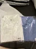 T-shirt das mulheres Aonibeier Y2K branco mulheres camisa curta Traf 2024 verão manga comprida bolso assimétrico camisa solta mulheres oversized top 240322