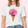 T-shirt Femme Femmes Citron Fruit Manches Courtes Années 90 Imprimé Mignon Nouvelle Mode Graphiques Femmes Top T-shirt Femmes Dessin Animé Imprimé Vêtements 240322