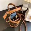 Marsupi di design Borsa a tracolla stampata alla moda con secchiello rotondo per borsa da donna alla moda con tracolla