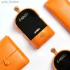 Boîtes à bijoux MISHITU mode boîte à bagues en cuir Orange pendentif longue chaîne boîte de rangement de bijoux pour proposition anniversaire cadeau de mariage L240323