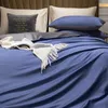 Sängkläder sätter lyxiga män sängen med tvillingbomull twill els täcker full glamour mjuk mysig jogo de cama duvet