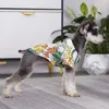 Vêtements pour chiens et propriétaires, vêtements parents-enfants, vêtements de plage hawaïens, chemise décontractée pour chiens