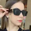 2 pcs Fashion luxury designer Letter B Accessories square small frame sunglasses 2022 new personalized Sunglasses hollow out Sunglasses